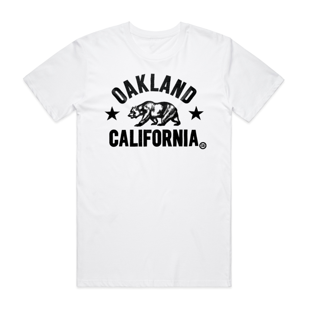 Men's Oaklandish White Oakland Forever Thunderschool T-Shirt
