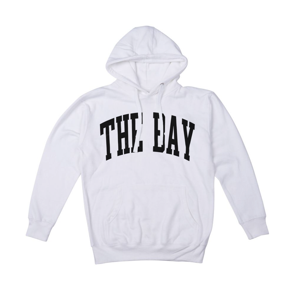 The Bay University Hoodie — SKY OAK - Main Image