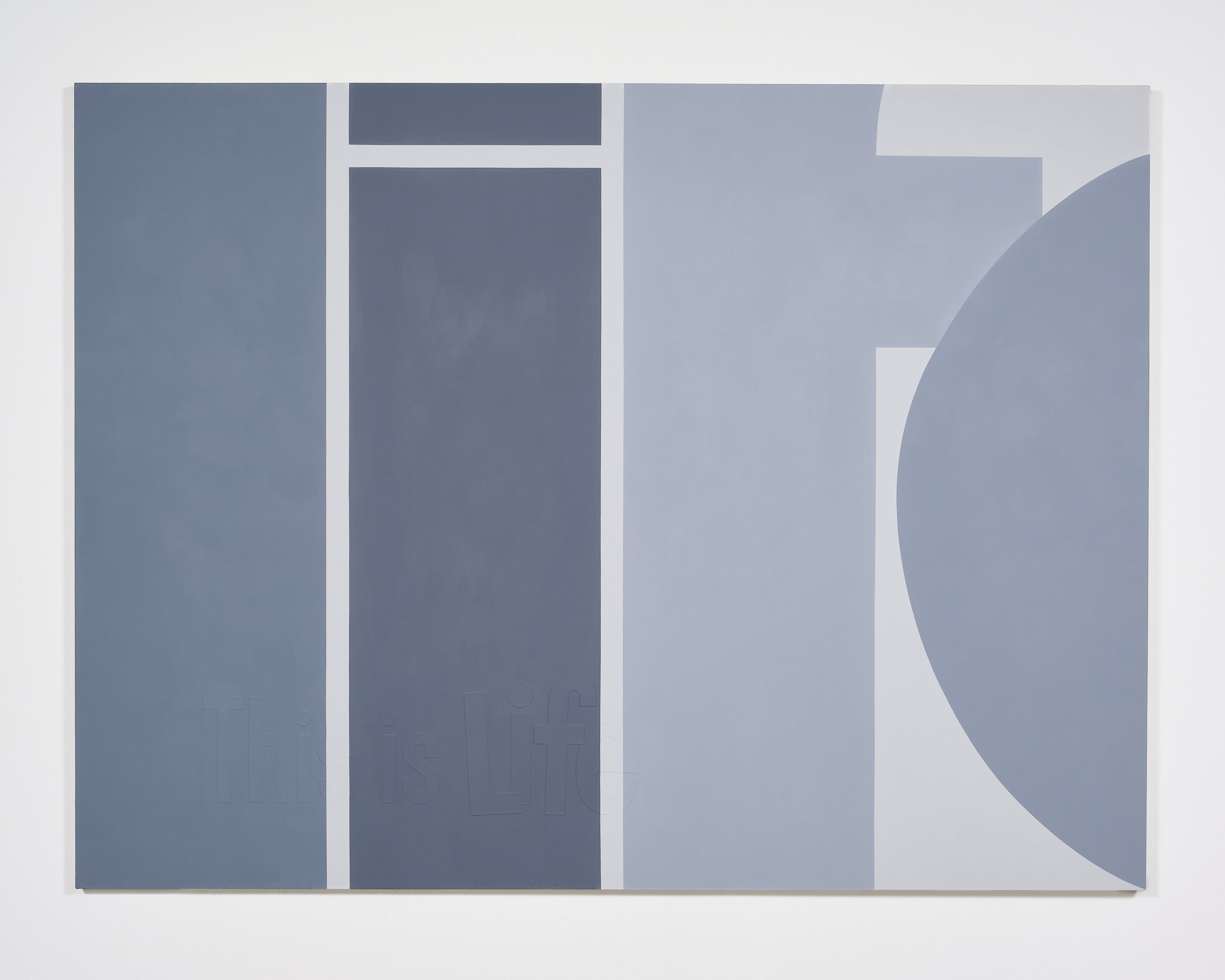 Untitled (That’s life, appreciate the payne’s) 2026
Acrylic, gouache and flashe on canvas
72 x 96 inches