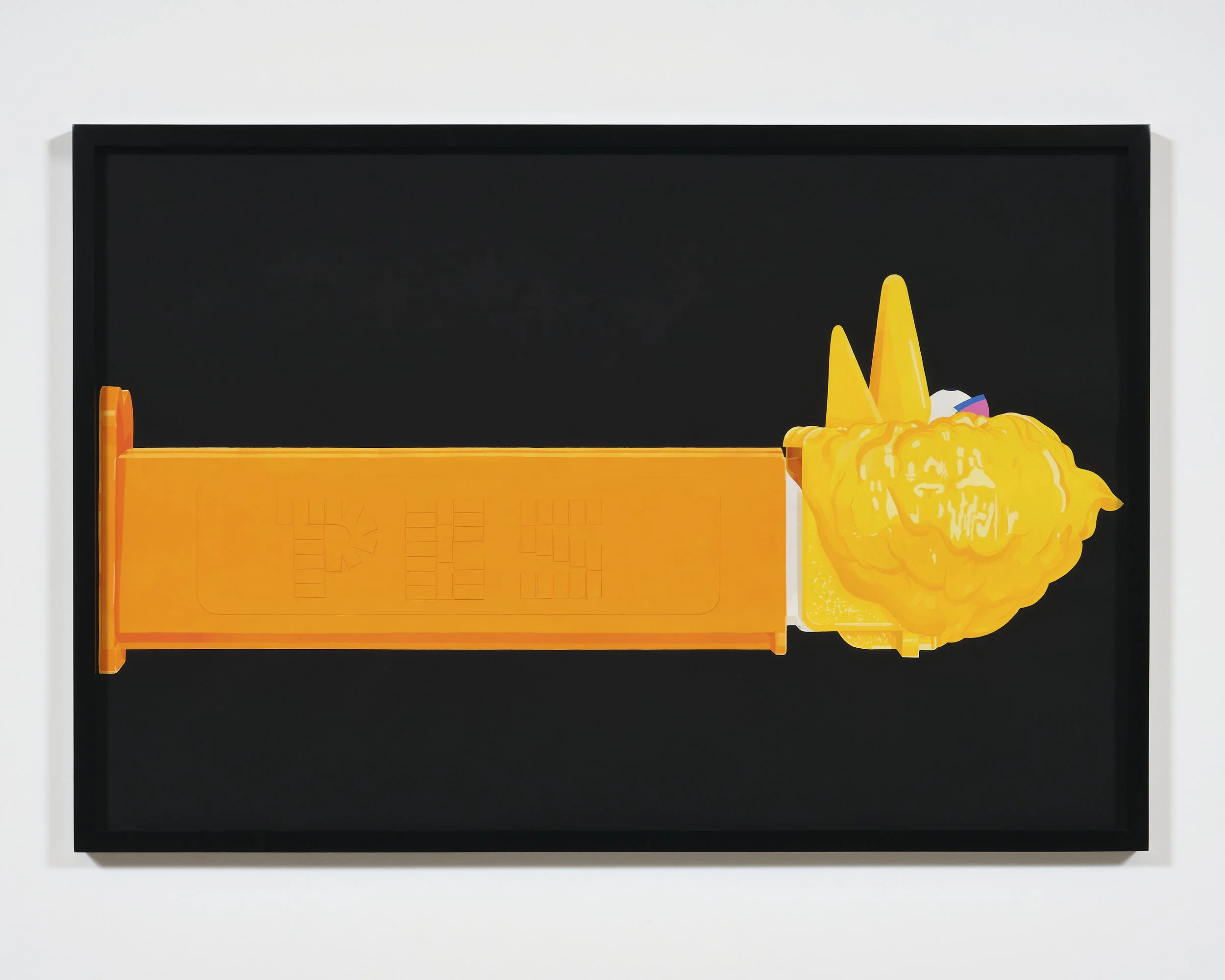 Untitled (Isn’t Flyin Wonderful, SOAR,BB!), 2026
Acrylic, gouache and flashe on paper, paper applique
24 x 36 inches (26 x 38 inches framed dimensions)