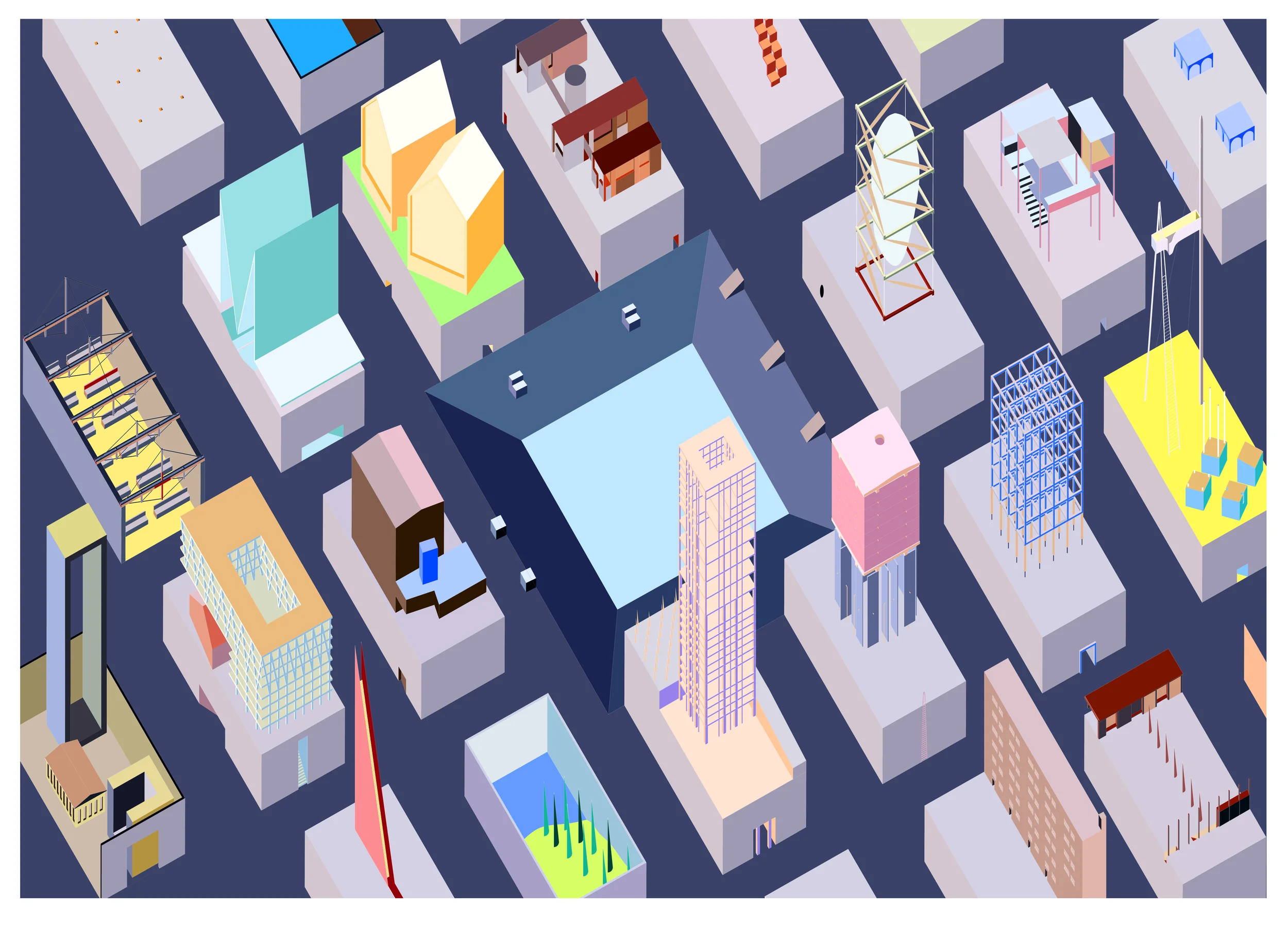 the city of the captive globe, redrawn as portfolio, by simon fululi and mads øiern 