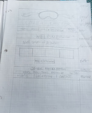 home page based on site map.