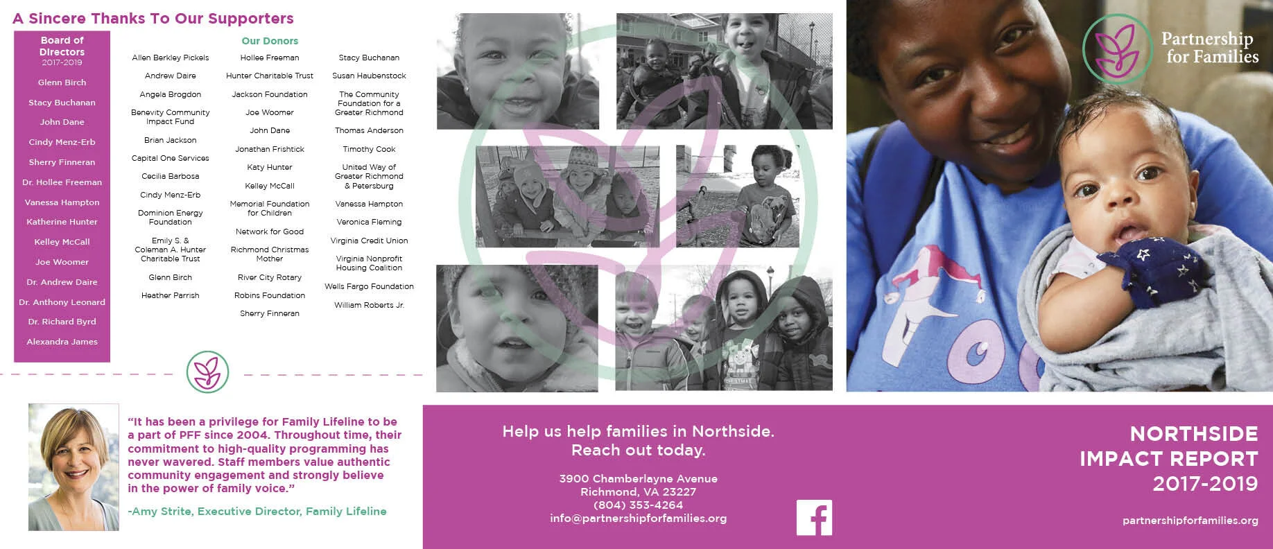 Partnership For Families Annual Report