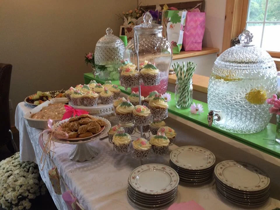 Baby Shower brunch held in our barn