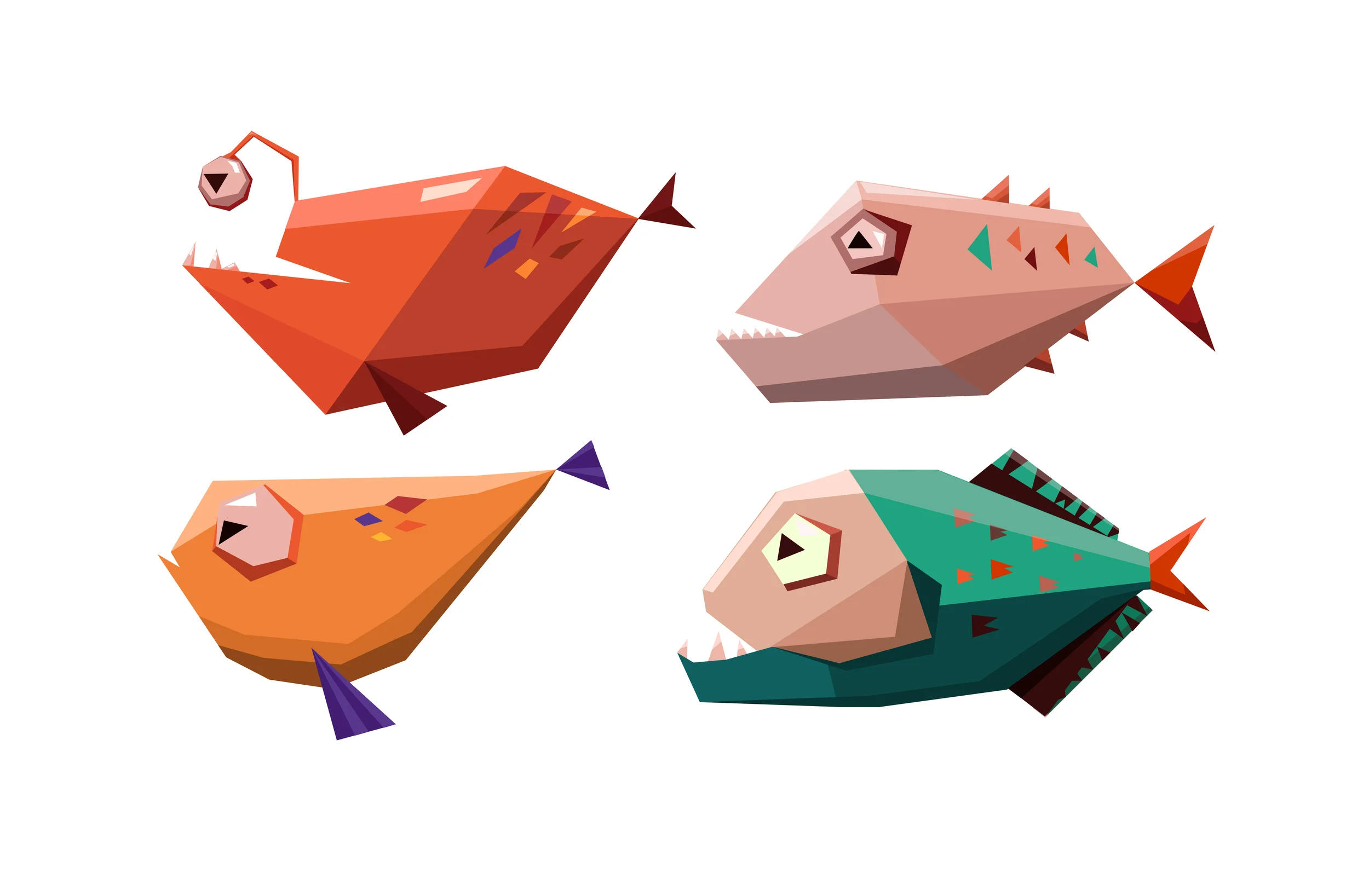 Some sample of my Creepy Fish ( more in Thesis Blog)