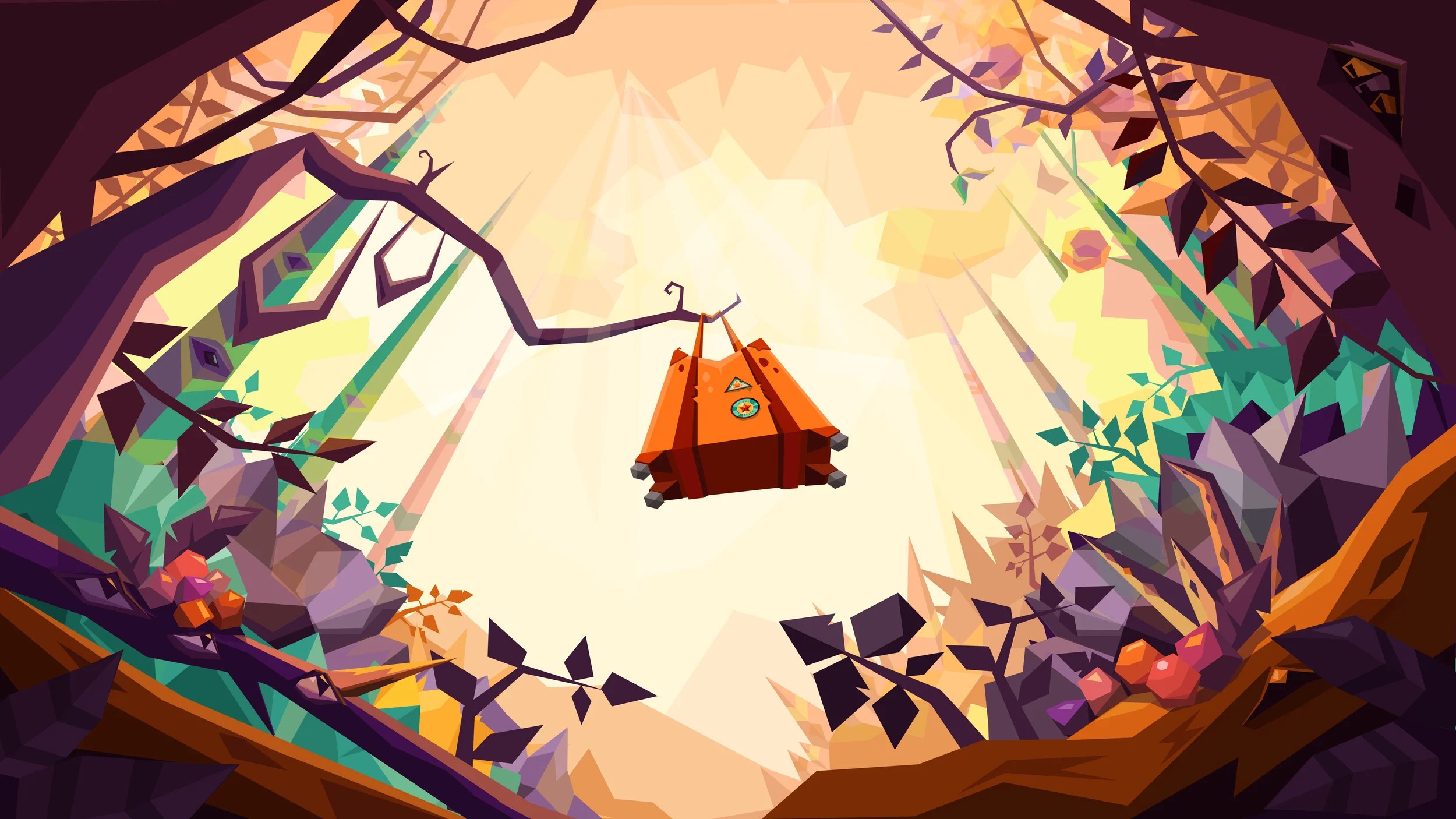 Amazon Rainforest Environment design and the luggage