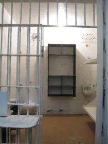 Prisoner's cell from old Brushy Mountain Prison--Tennessee Department of Correction.