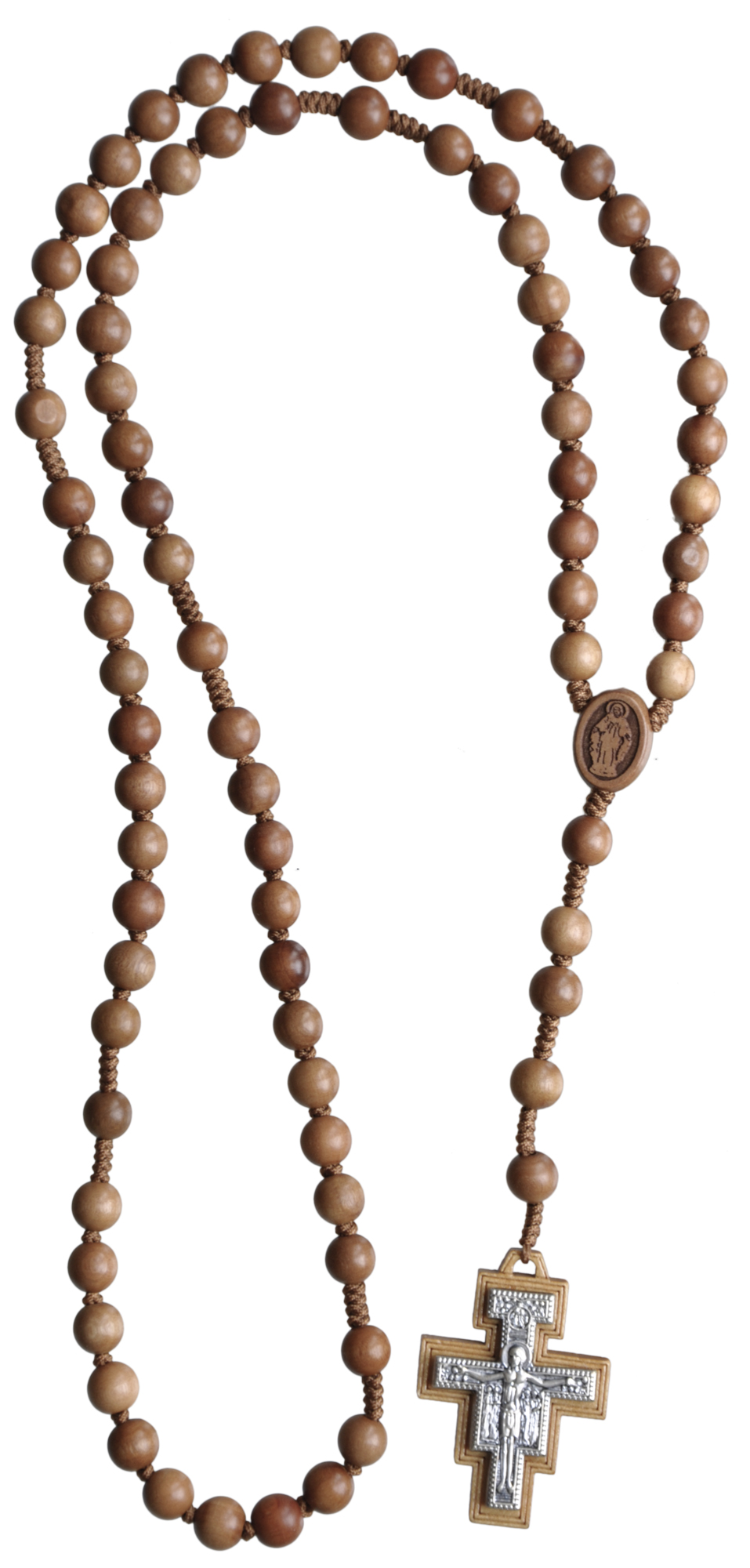 Franciscan Crown 7 decade rosewood type Rosary 