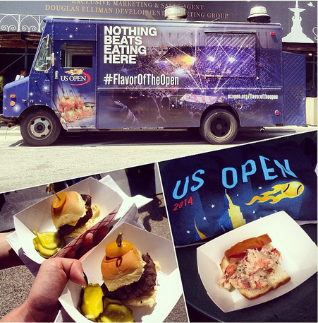 #FlavorOftheOpen Food