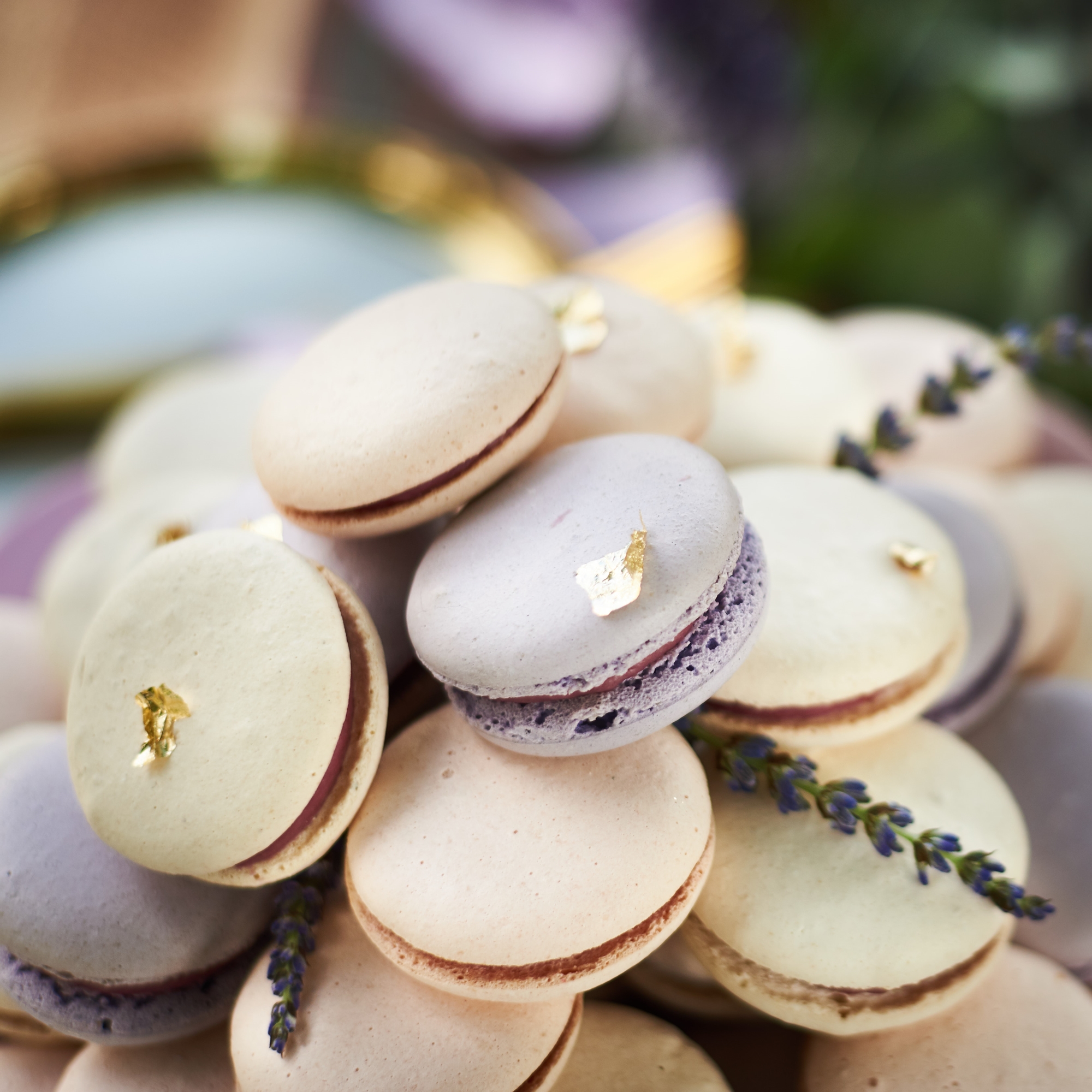  Wedding macaroons at Sault Restaurant 