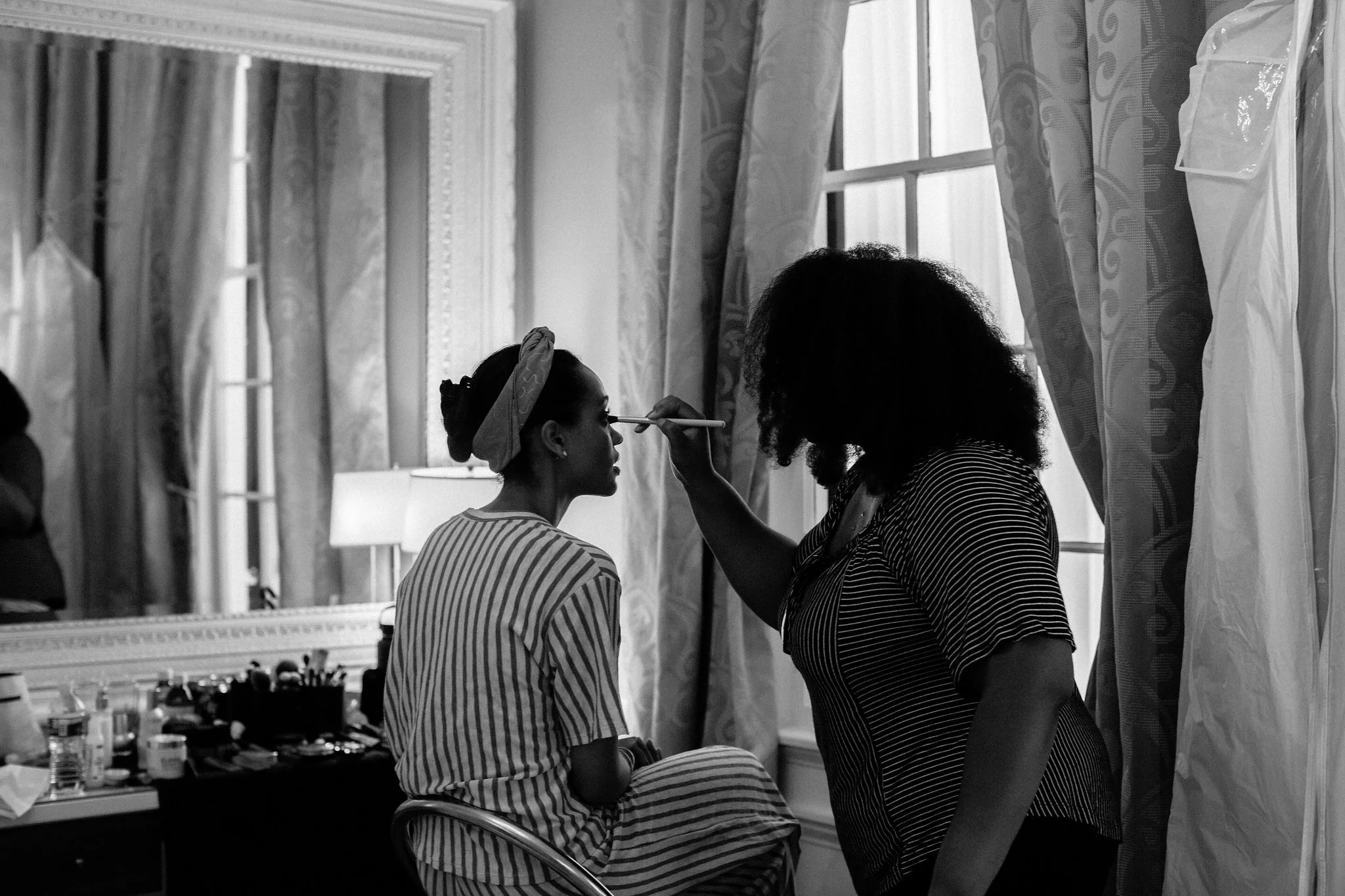  Providing luxury bridal makeup for an Atlanta bride. 