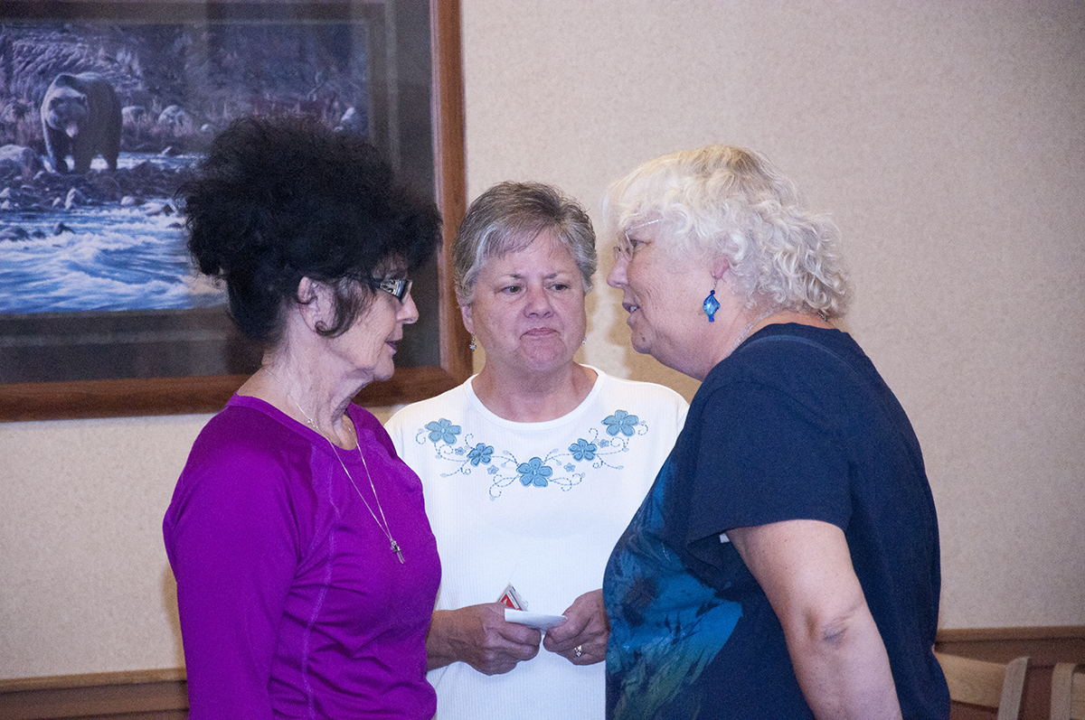 Susan Kirkeby, Judy Moxley, and Tove Grigsby