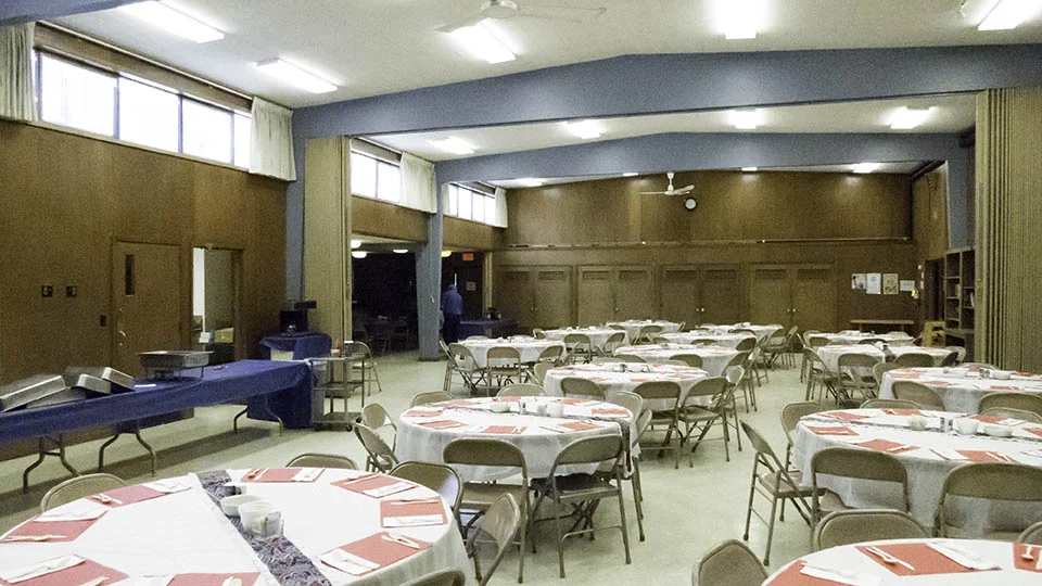 Lutefisk Dinner 2014 Setup
