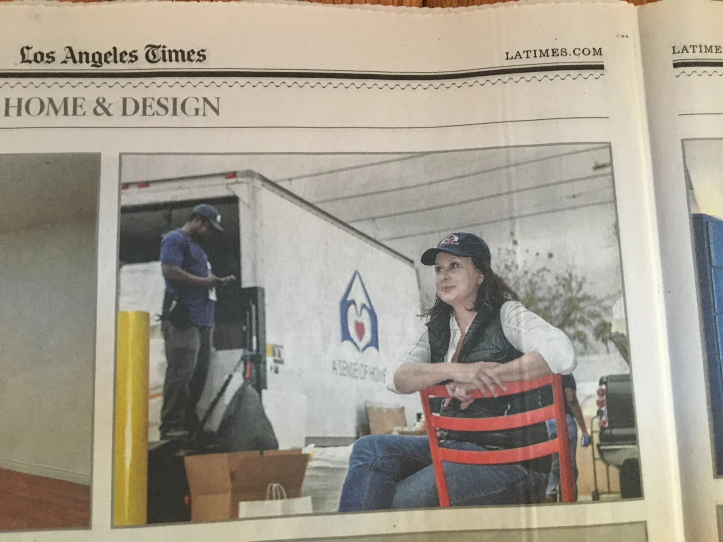 LA Times 2 page profile