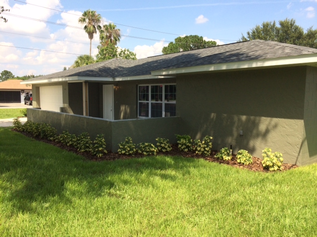 Front Yard and New Landscaping 