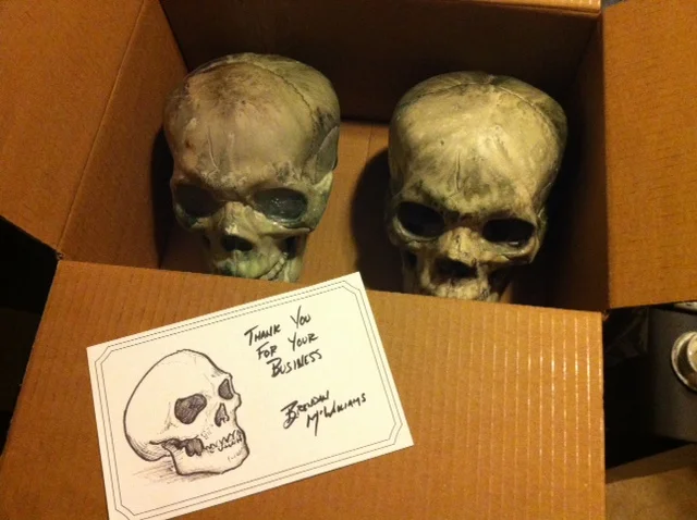 You must admit this is more interesting than any box you've ever received from Overstock.com.