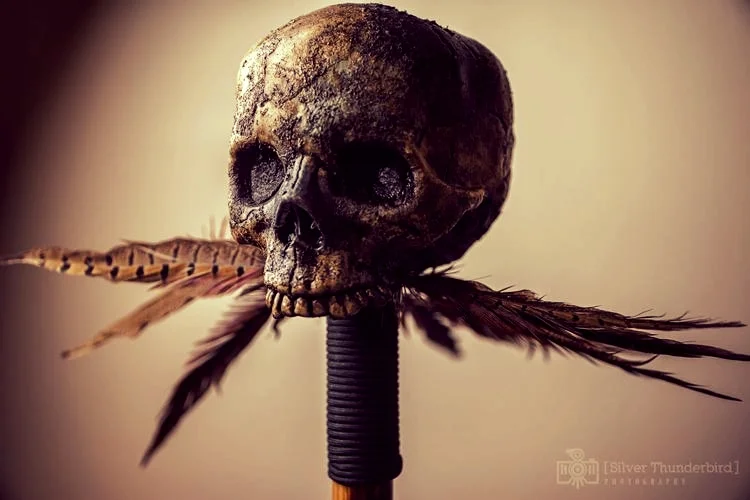 Dead Guy on a Stick. Item # 720 in the Darkvale Christmas catalog, just after the Don Knotts commemorative leg warmers. We were trying new things that year.