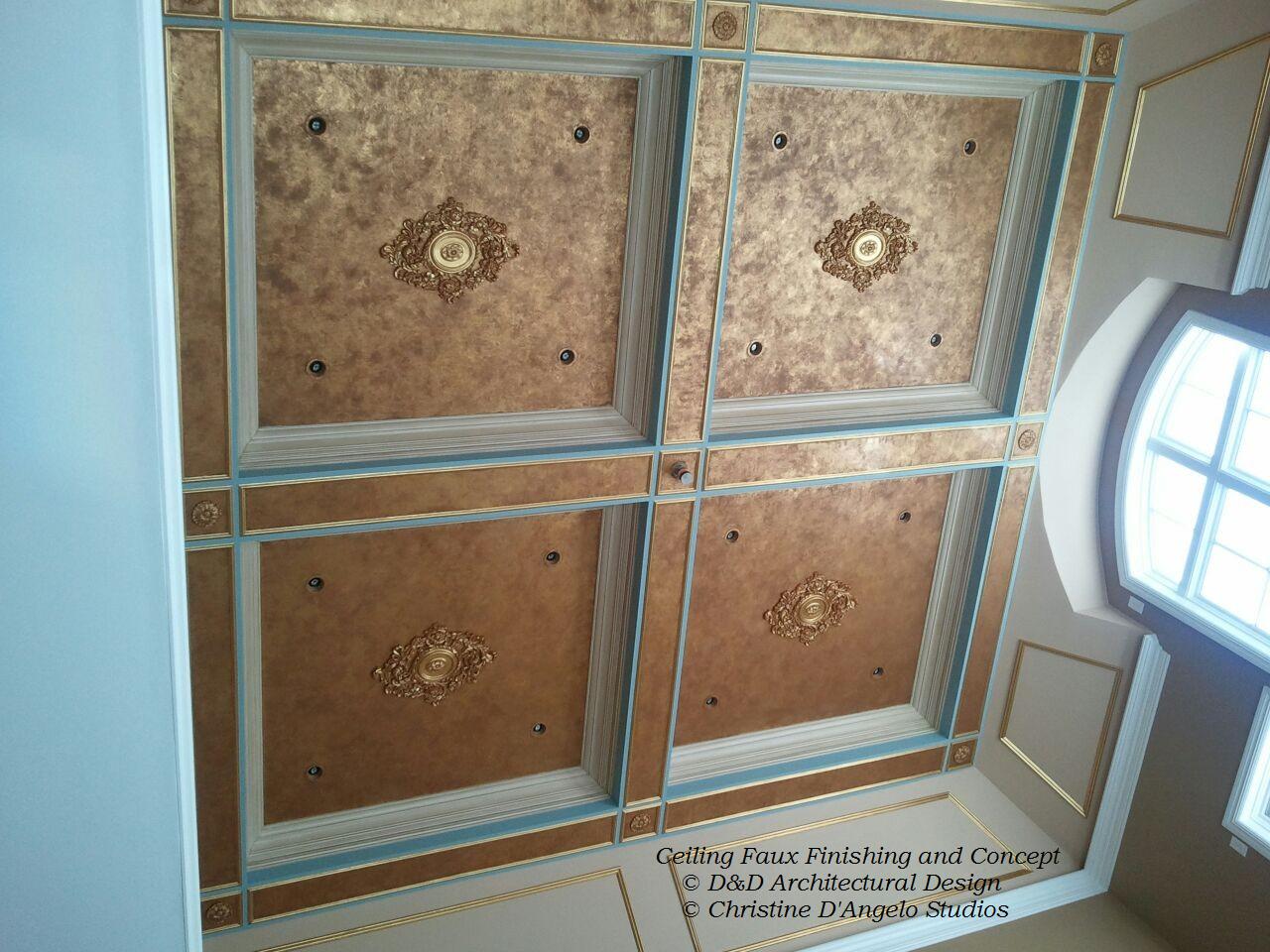 gilded and plaster ceiling ( in colaboration with Christine D'Angelo Studio's).jpg