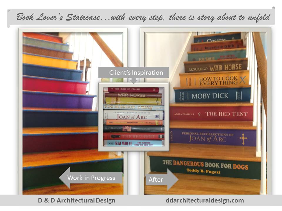 Book lover's staircase