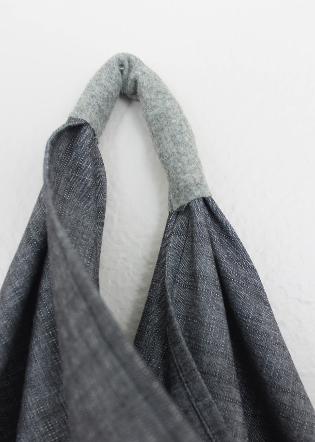 Triangle tote bag pattern sale