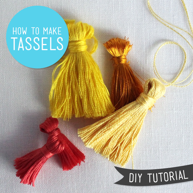 This is the easiest way to make tassels with this diy tassel maker