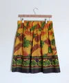 Engineered Abstract Tribal Print Mini Skirt