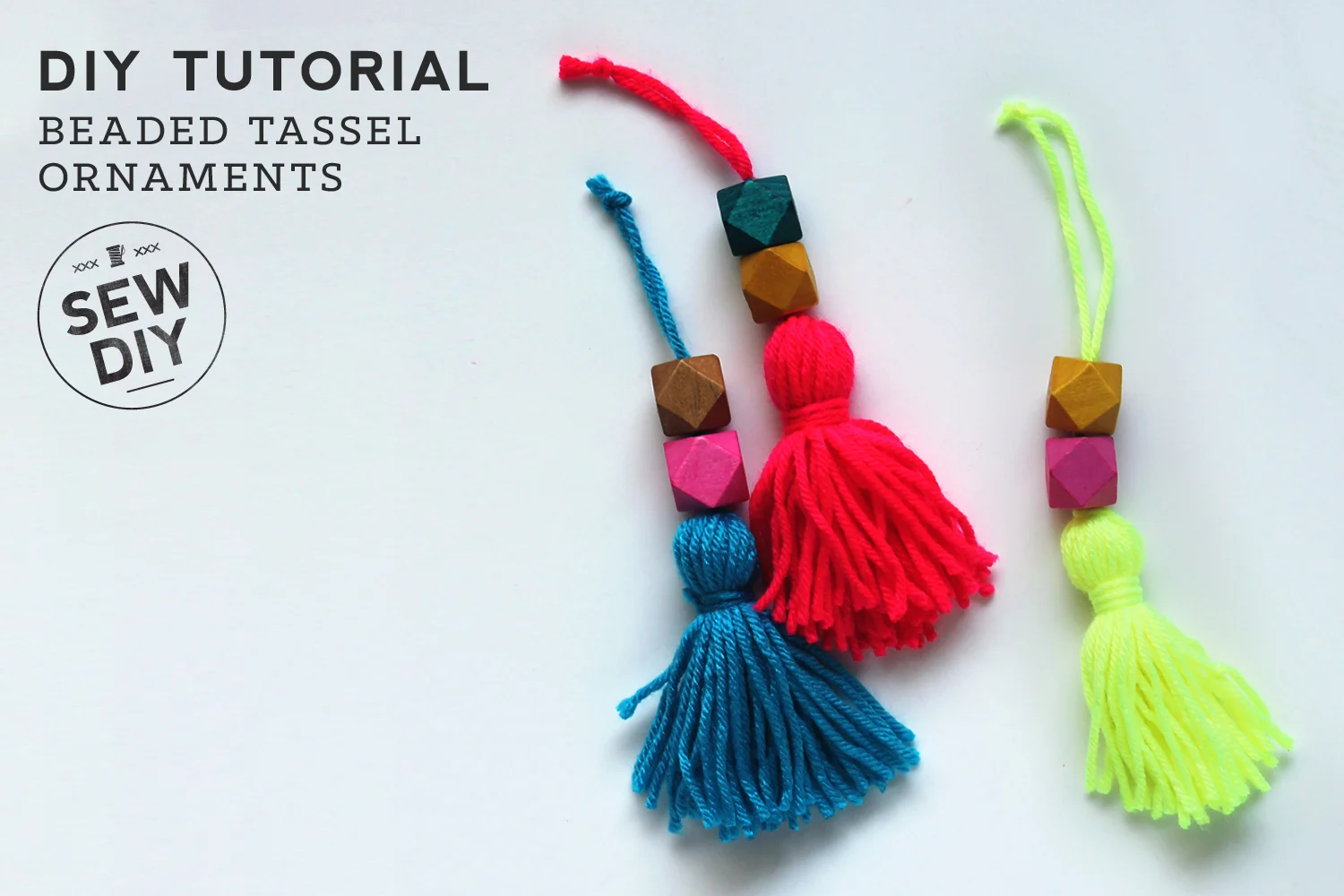 DIY Tutorial – Beaded Tassel Ornaments