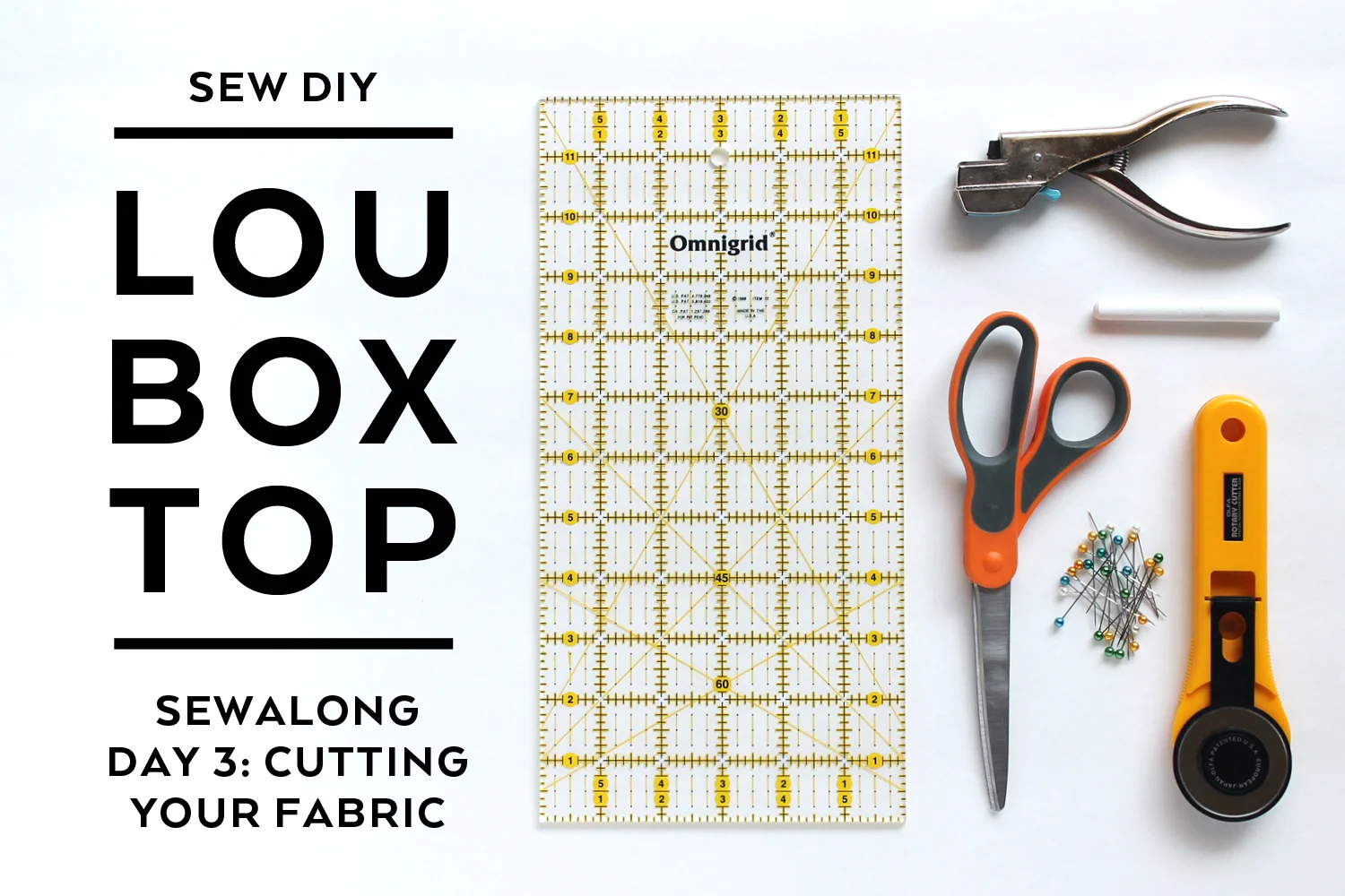 Lou Box Top Sewalong – Part 3 Cutting Your Fabric