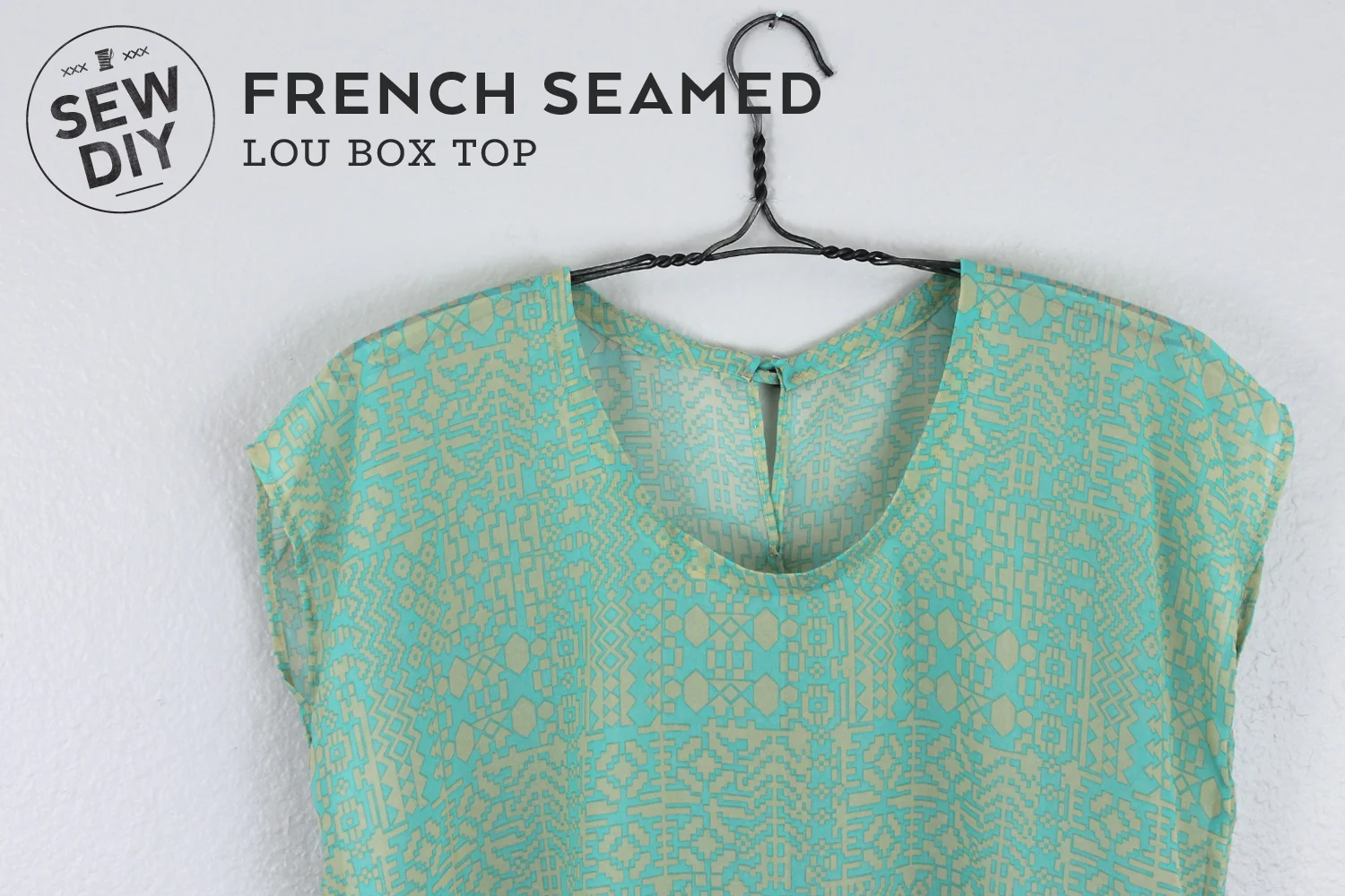 French Seams for the Lou Box Top