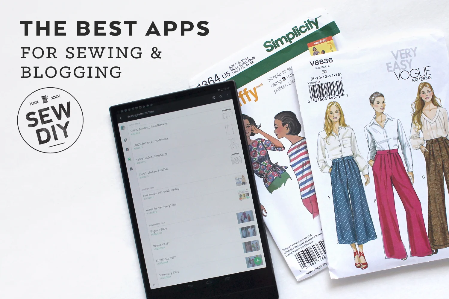 The Best Apps for Sewing and Blogging