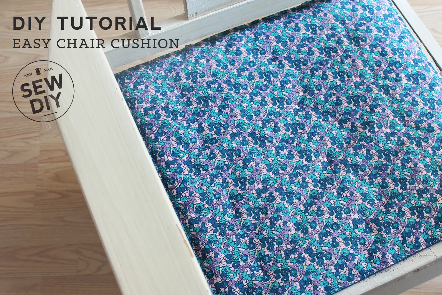 DIY Tutorial –&nbsp;Easy Chair Cushion