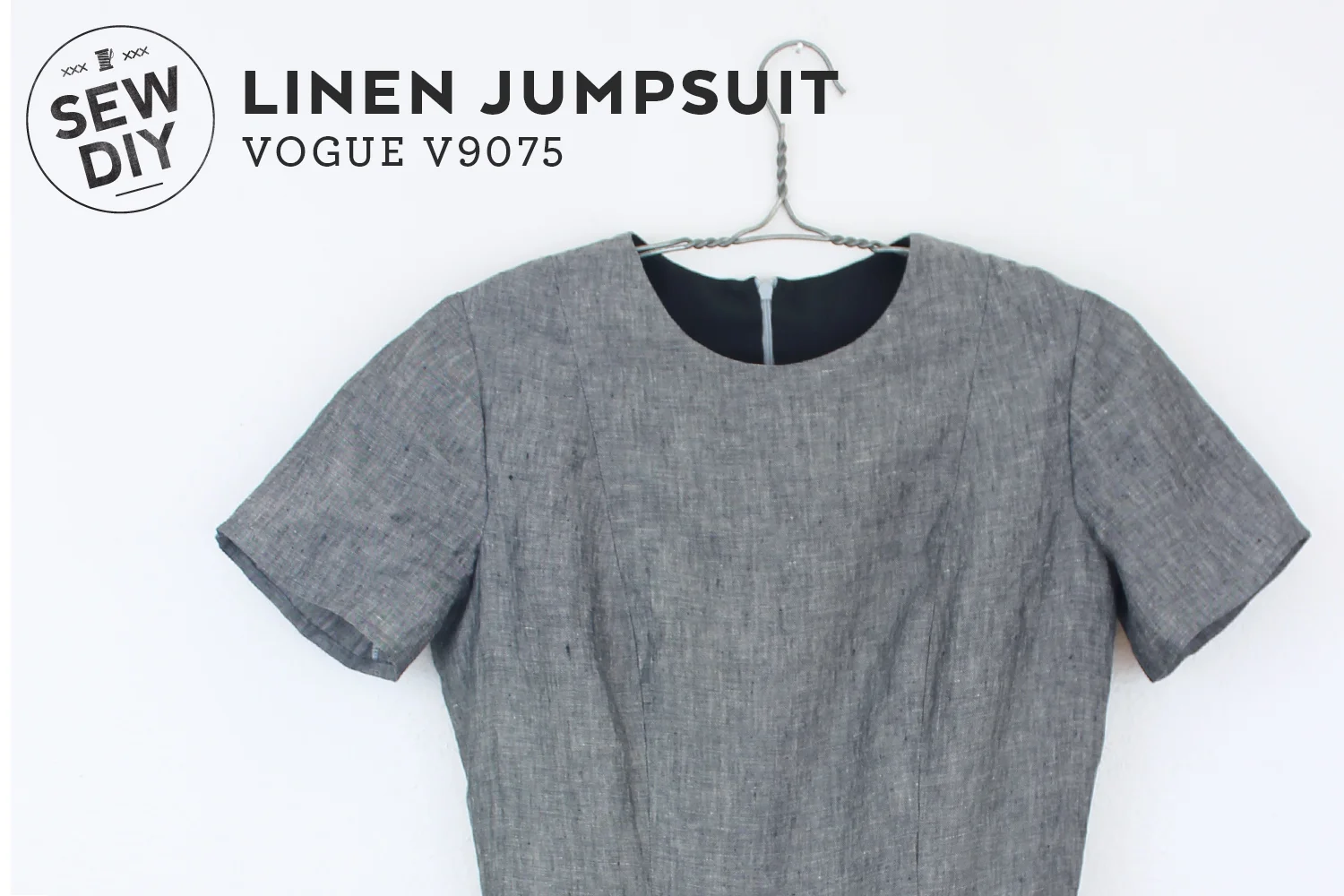 DIY Linen Jumpsuit – Vogue V9075
