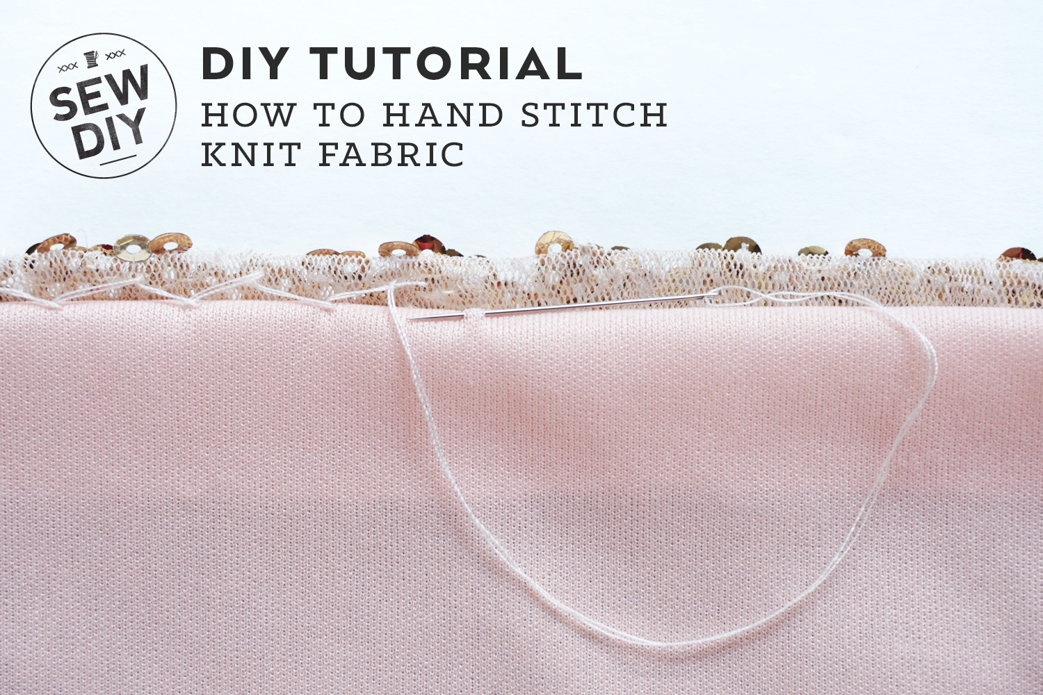 DIY: How to stitch the items with an elastic thread. Sewing