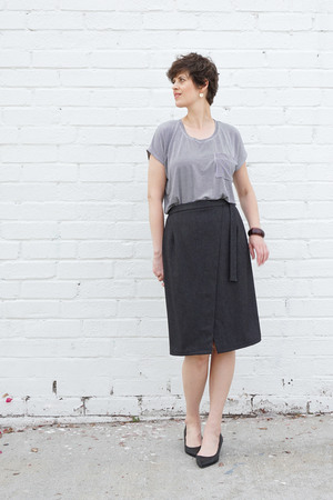 Nita Wrap Skirt PDF Pattern — Sew