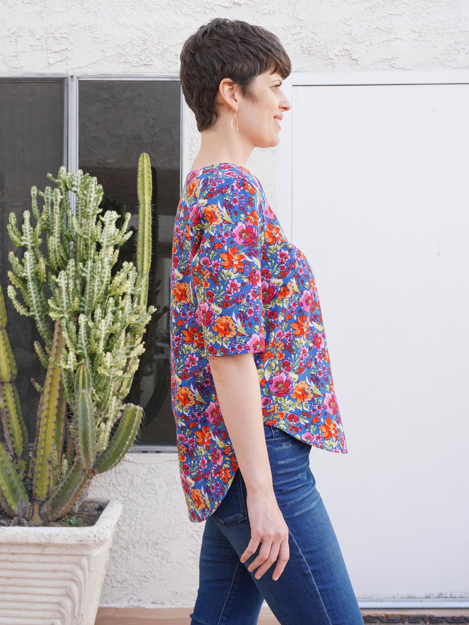 DIY Floral Blouse – Review of the Dove Blouse by Megan Nielsen — Sew DIY