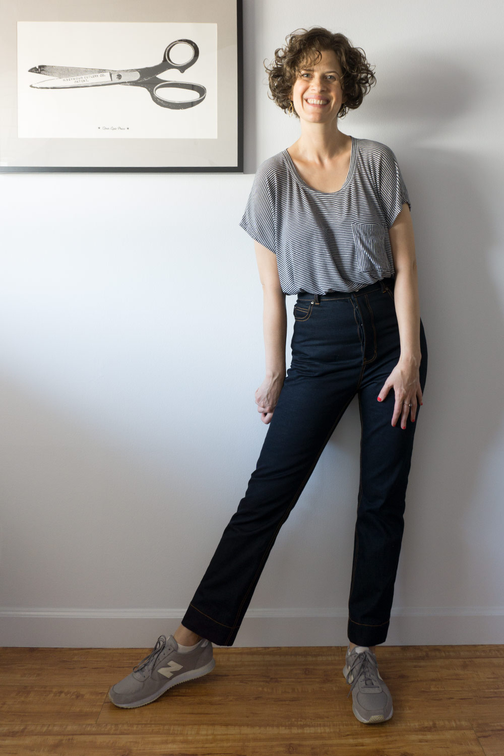 DIY High Rise Rigid Jeans - Megan Nielsen Dawn Jeans — Sew DIY