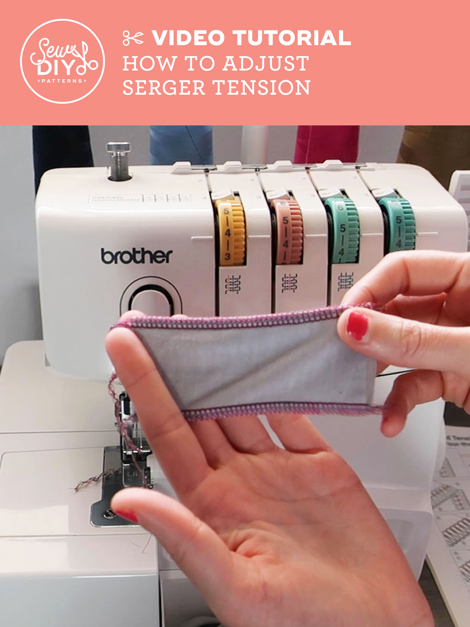 Printable Serger Tension Cheat Sheet