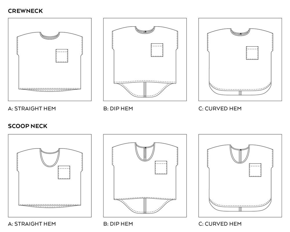 Selv tak Blive opmærksom Stue Lou Box Top PDF Pattern — Sew DIY