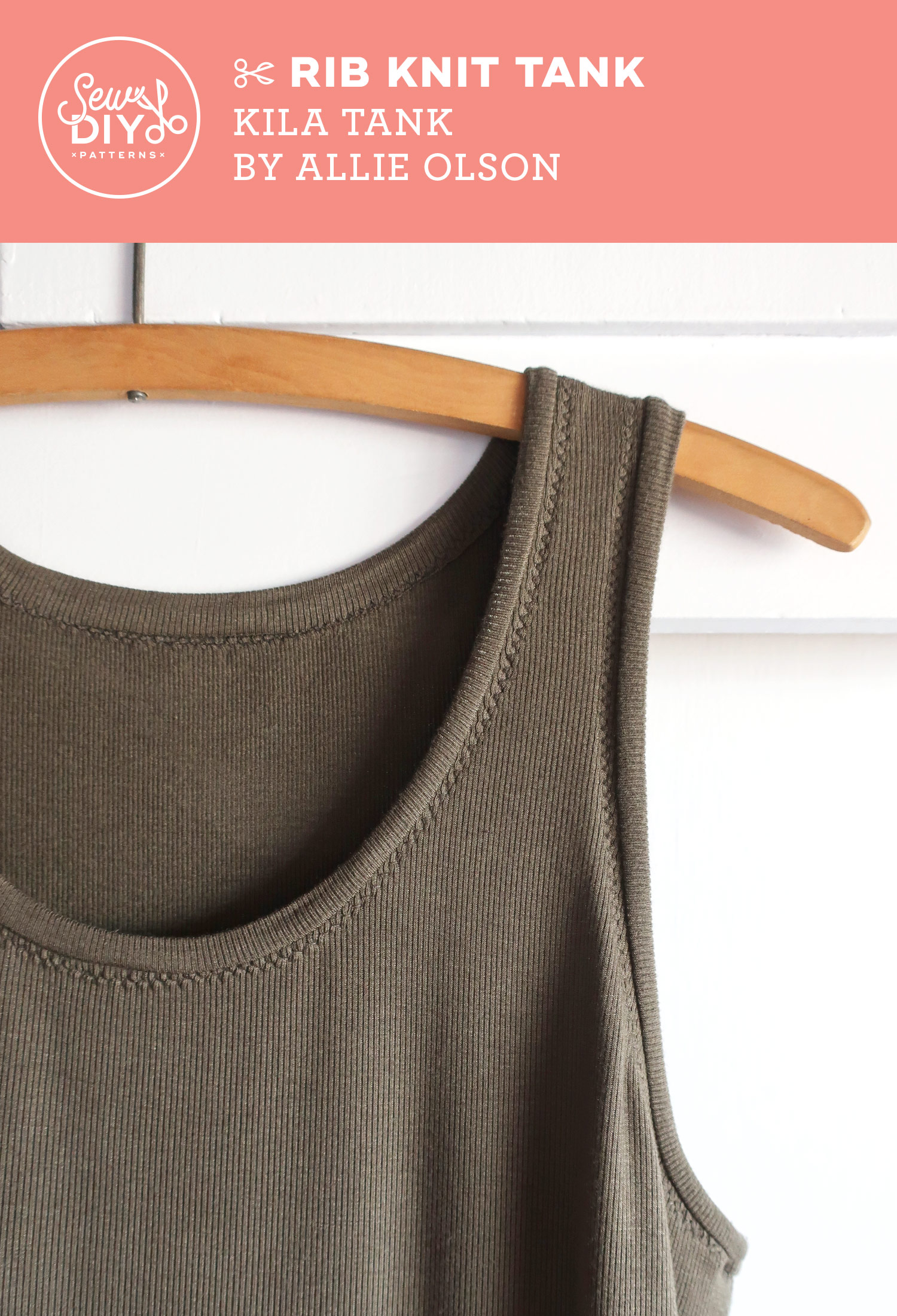 DIY Fitted Rib Knit tank — Sew DIY