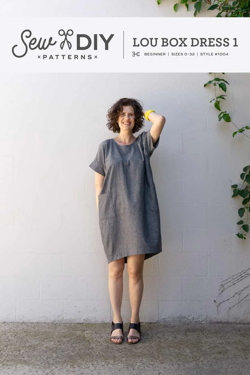 Announcing! The relaunch of the Lou Box Dress patterns!