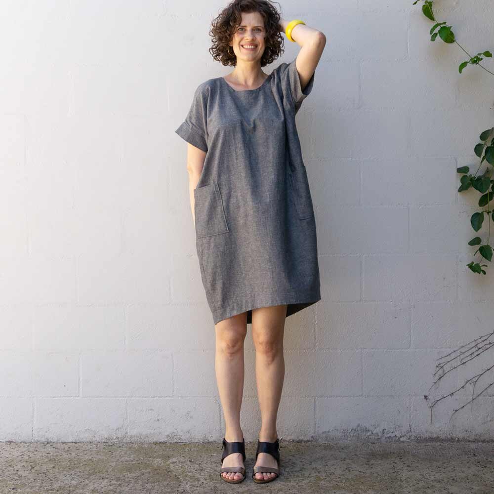 Lou Box Dress 1 PDF Pattern — Sew DIY