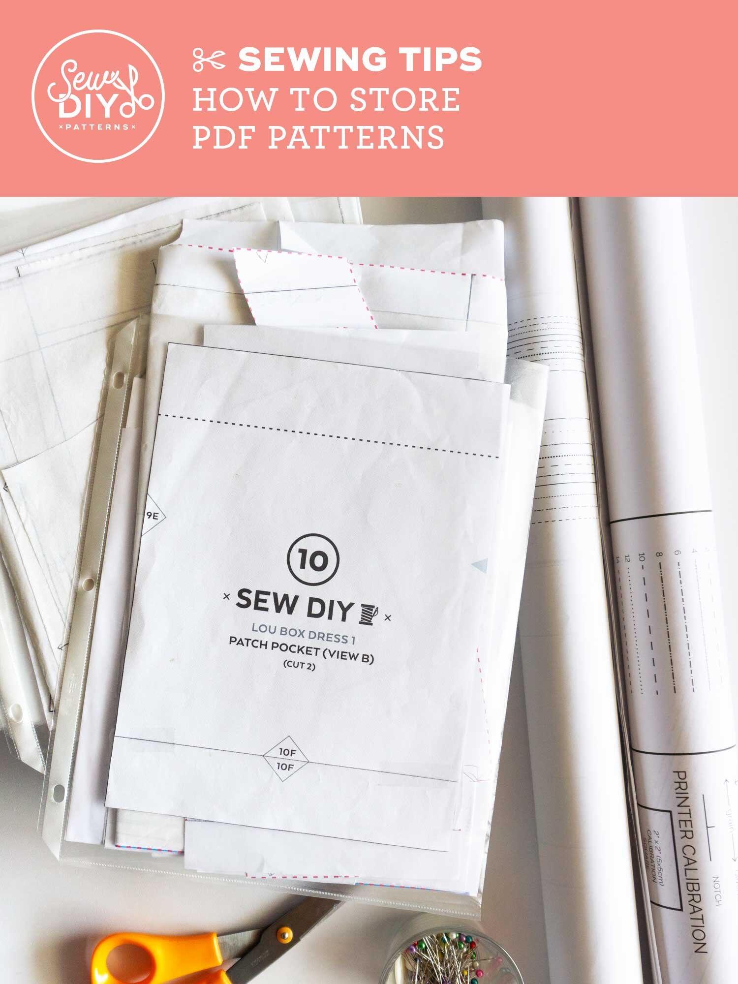 Video How To Store Pdf Sewing Patterns Sew Diy