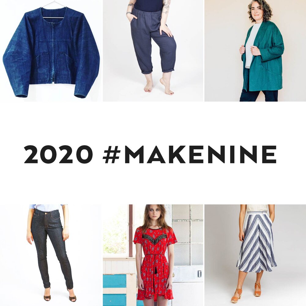 2020 Make Nine Challenge - Sew DIY