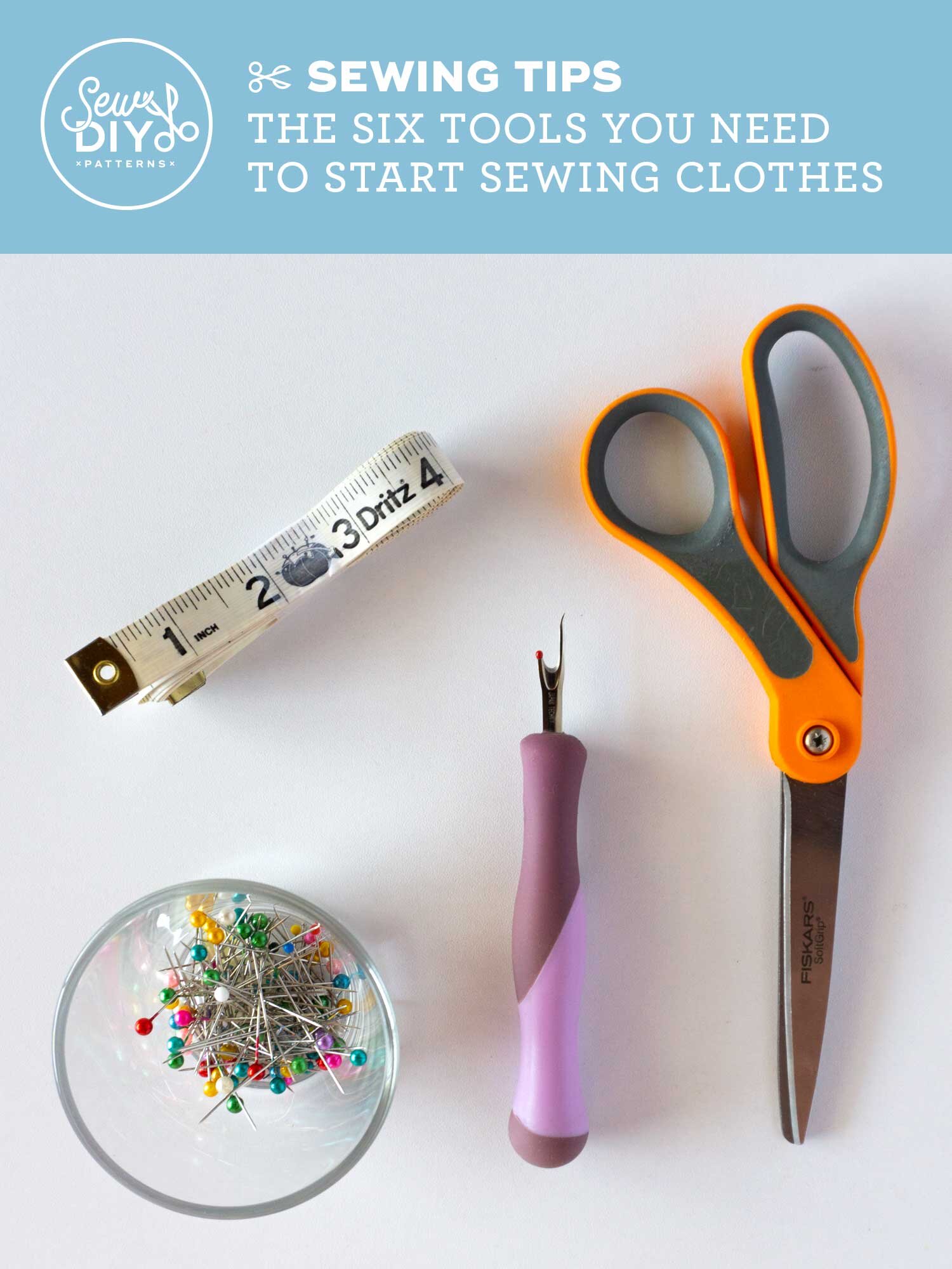 My Top 5 Must Have Tools for Garment Sewing - Adopt Your Clothes