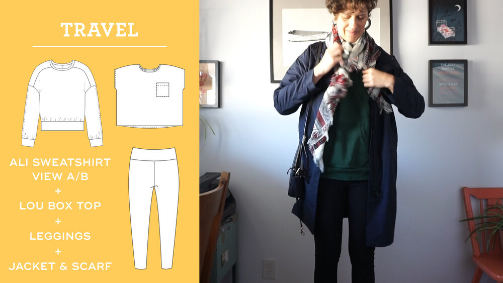 How to style the Ali Sweatshirt for travel