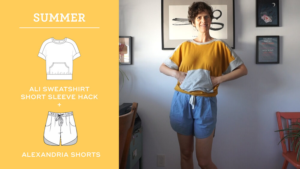 How to style the Ali Sweatshirt for Summer