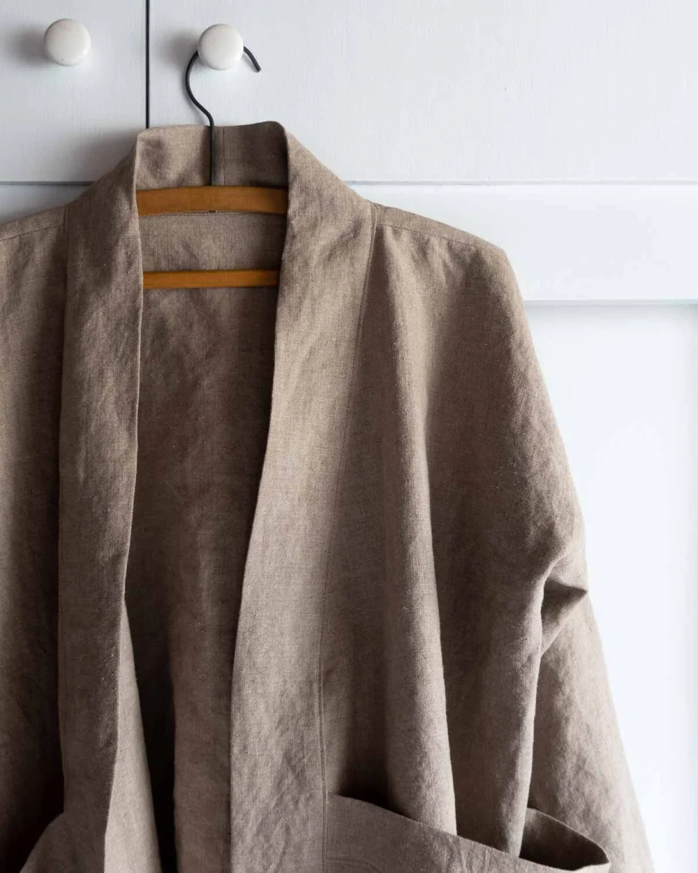 Seam finishes for the Tasi Robe and Jacket