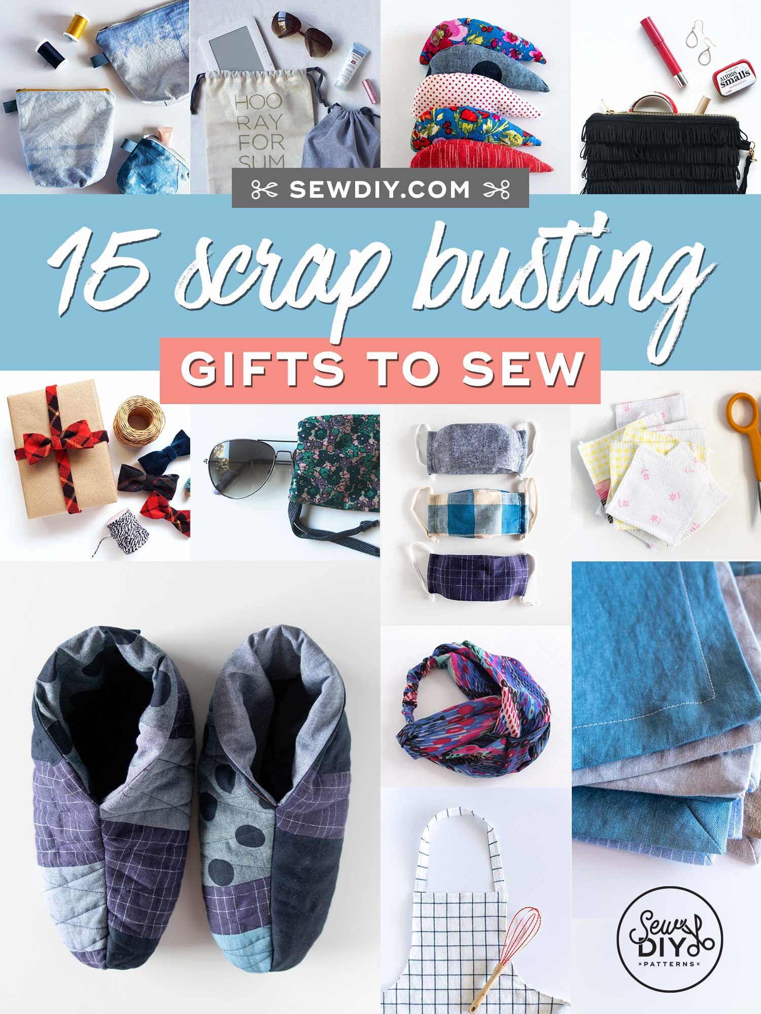 15 Scrap-busting gifts to sew for the holidays — Sew DIY