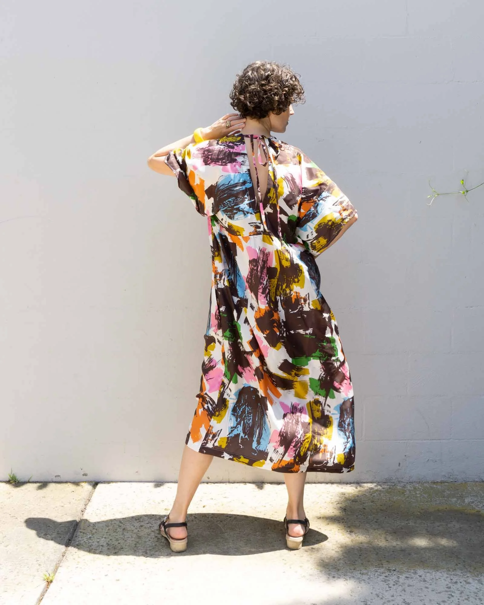 DIY Summer Caftan Review of the Parasol Dress pattern — Sew DIY