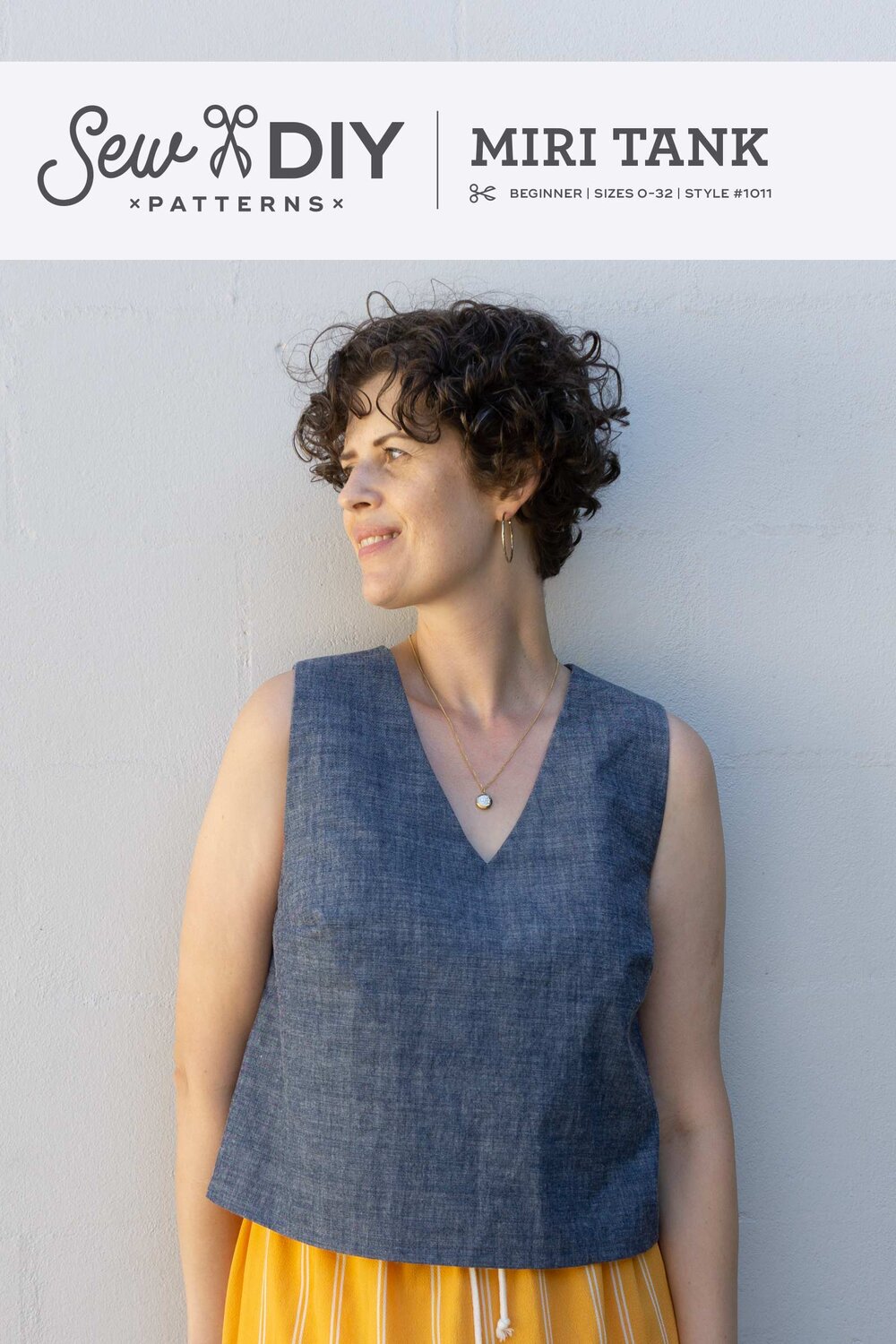 New sewing pattern launch! Introducing the Miri Tank from Sew DIY Patterns